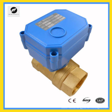 dn25 dn20 dn15 CWX-60p 3 way motorized ball valve for irrigation dump valve